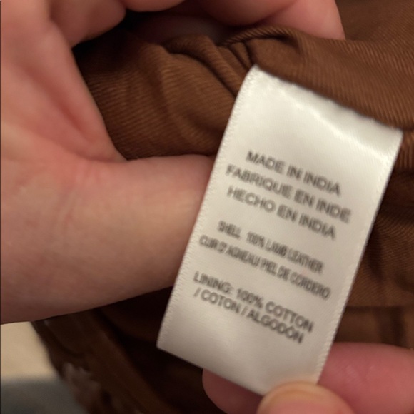 Anthropologie Brown Woven Tote Bag - Picture 9 of 10